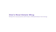 Buygeg-Dee\'s Real Estate Blog