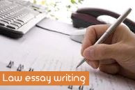 Law essay writing