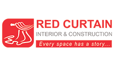 Red Curtain Interior