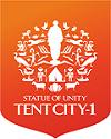 Statue Of Unity Tent City | Aasaan Holidays - Authorised Booking Partner