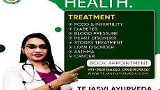 Tejasvi Ayurveda Clinic- Ayurvedic Doctor in Chandigarh | Liver treatment | Kidney Stone treatment | PCOD Treatment | Thyroid
